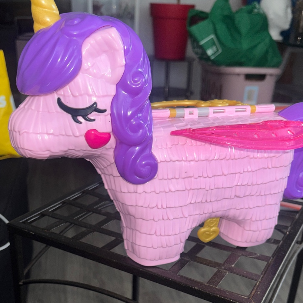 Pink and Purple Unicorn Toy